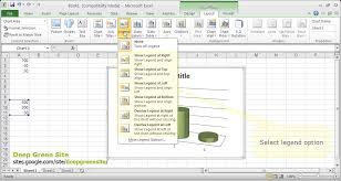 Ms Excel 2010 How To Add Legend To Chart