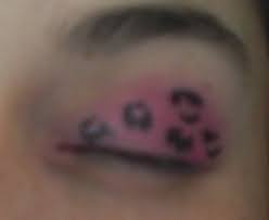 leopard pink eye makeup how to create