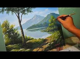 Acrylic Landscape Painting Lesson