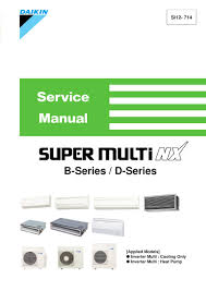 daikin b series service manual pdf