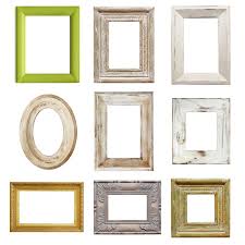 picture frame sizes for photos and prints