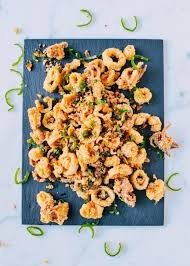 salt and pepper squid chinese fried