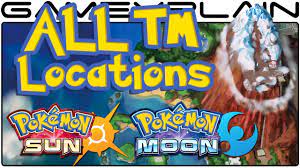 All TM Locations in Pokémon Sun & Moon (Guide & Walkthrough) - YouTube
