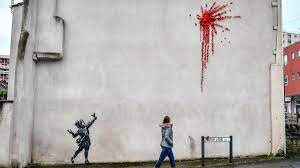 Banksys neuester streich funktioniert nur in wechselwirkung mit der unmittelbaren umgebung. Street Art Werk Aufgetaucht Ein Neuer Banksy In Bristol Zdfheute