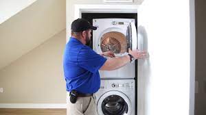 how to clean stackable washer and dryer