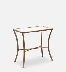 Orris Console Table In Gold Finish