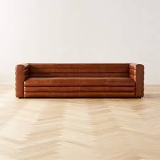 strato 103 extra large leather sofa cb2