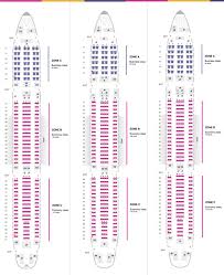 Airbus A330 Seating Chart Thai Airways Elcho Table