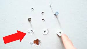 How To Remove And Fill Drywall Anchor Holes