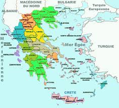 Carte Grece – Decouvrir la Grece – Guide de voyage en Grece e les isles Greques