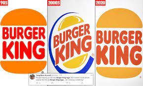 Vintage 90s/2000s burger king kids meal , mcdonald's toys. Burger King Rebrands For First Time In 20 Years But Fans Say New Logo Is A Rip Off Of 90s Image Daily Mail Online