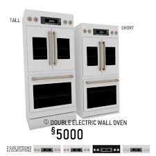 Double Electric Wall Oven Sims Sims