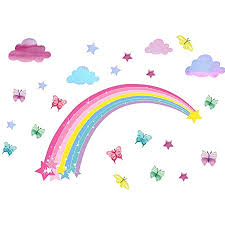 Buy pastel rainbow wallpaper today or come in and see our other designs. Amazon Com Garland Kids Pastel Rainbow 3d Wall Mural Photo Wallpaper Picture Decoration Fresco Decor Bedroom 150 105cm Kitchen Dining