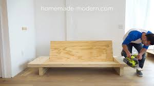 homemade modern ep111 plywood table