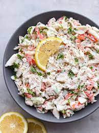 creamy crab salad recipe the recipe