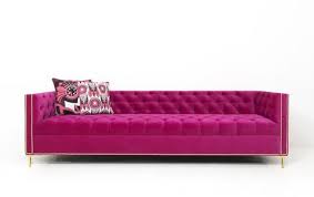 james pink velvet sofa