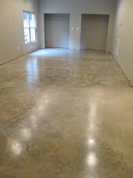 Natural Concrete Floor Sanded And