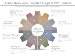 Human Resources Flowchart Diagram Ppt Example Powerpoint