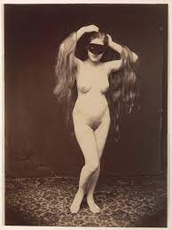 Unknown | [Female Nude with Mask] | The Metropolitan Museum of Art