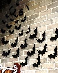 bats flying wall decor diy