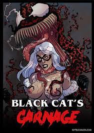 Black cat porncomics