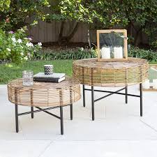 51 Outdoor Coffee Tables To Center Your