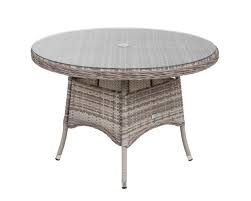 Small Round Dining Table In Grey