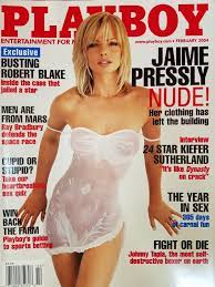 Playboy Magazine February 2004 Jaime Pressly Kiefer Sutherland Dave  Matthews | eBay