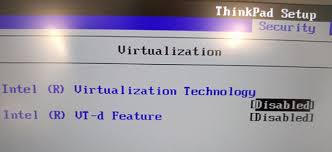 how to enable virtualization technology