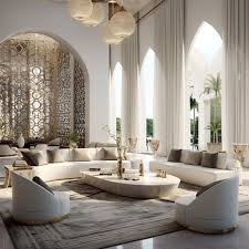modern arabic majlis interior design in