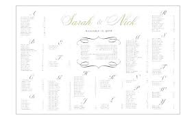 Seating Charts For Weddings Template Jennifermccall Me