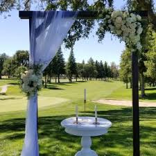 While many couples might prefer to build their wedding arch from wood, the classic white metal arch is still very popular. Wedding Arbor Arch Rentals Eventlyst