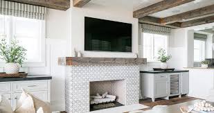 You can hide wires on a wall i'm going to answer those questions and show you how mounting a tv above a fireplace is a doable diy project. Pros And Cons Debate Putting Your Tv Over The Fireplace