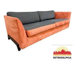 Orange Antique Sofas For