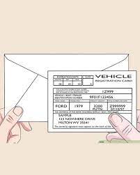 replace a lost vehicle registration