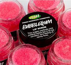 lush bubblegum lip scrub kellilash