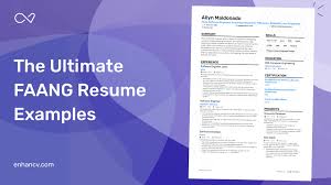 faang maang company resume tips