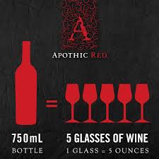 apothic red blend red wine 750ml