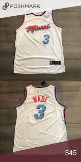 .miami vice basketball jersey from wooter apparel! Dwayne Wade Miami Heat Miami Vice City Jersey Brand New W Tags Multiple Sizes Available Dwayne Wade 3 Mia Athletic Tank Tops Miami Vice Tank Top Shirt
