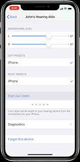 You can easily and discreetly personalise and control your resound hearing aids with our advanced and intuitive apps. Use Live Listen With Made For Iphone Hearing Aids Apple Support