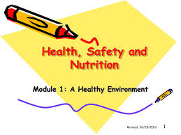 ppt health safety and nutrition