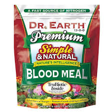 blood meal dry fertilizer