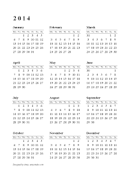 Maybe you would like to learn more about one of these? Calendar 2014 Printable One Page Printable Calendars 2014 Calendars 2015 And Calendars Printable Yearly Calendar 2014 Calendar Printable Calendar Printables