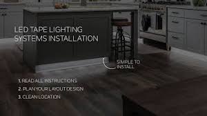 installing cabinet lighting kichler