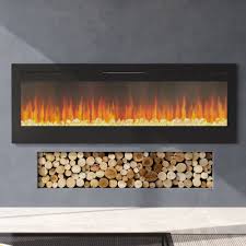 Electric Wall Mounted Led Fireplace