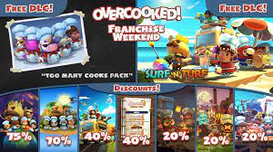FREE DLC, Gourmet Edition Steam launch, PLUS savings on Overcooked! and  Overcooked! 2 - Team17 Digital LTD - The Spirit Of Independent Games