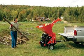 gas powered wood chippers not just