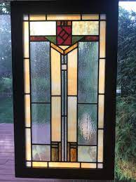 Craftsman Prairie Style Stained Glass