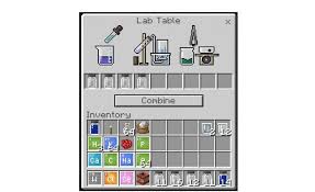 how to use the lab table in minecraft