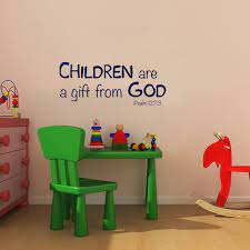 God Vinyl Decal Nursery Childcare